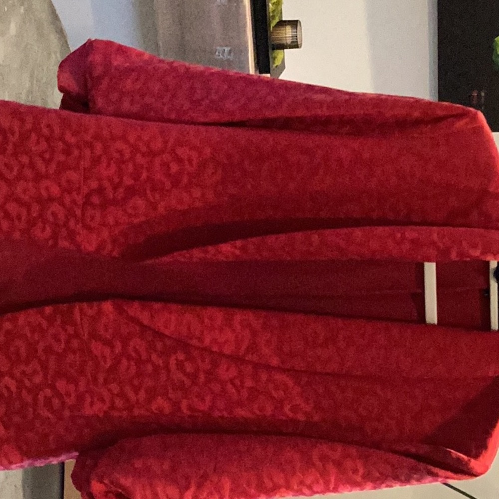 Blue Life Red Blazer